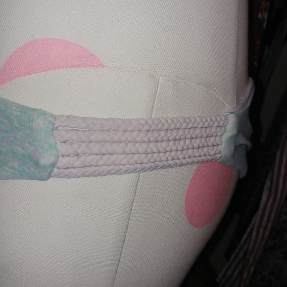 Reversible double string mint / lavender bikini - Picture 4 of 6